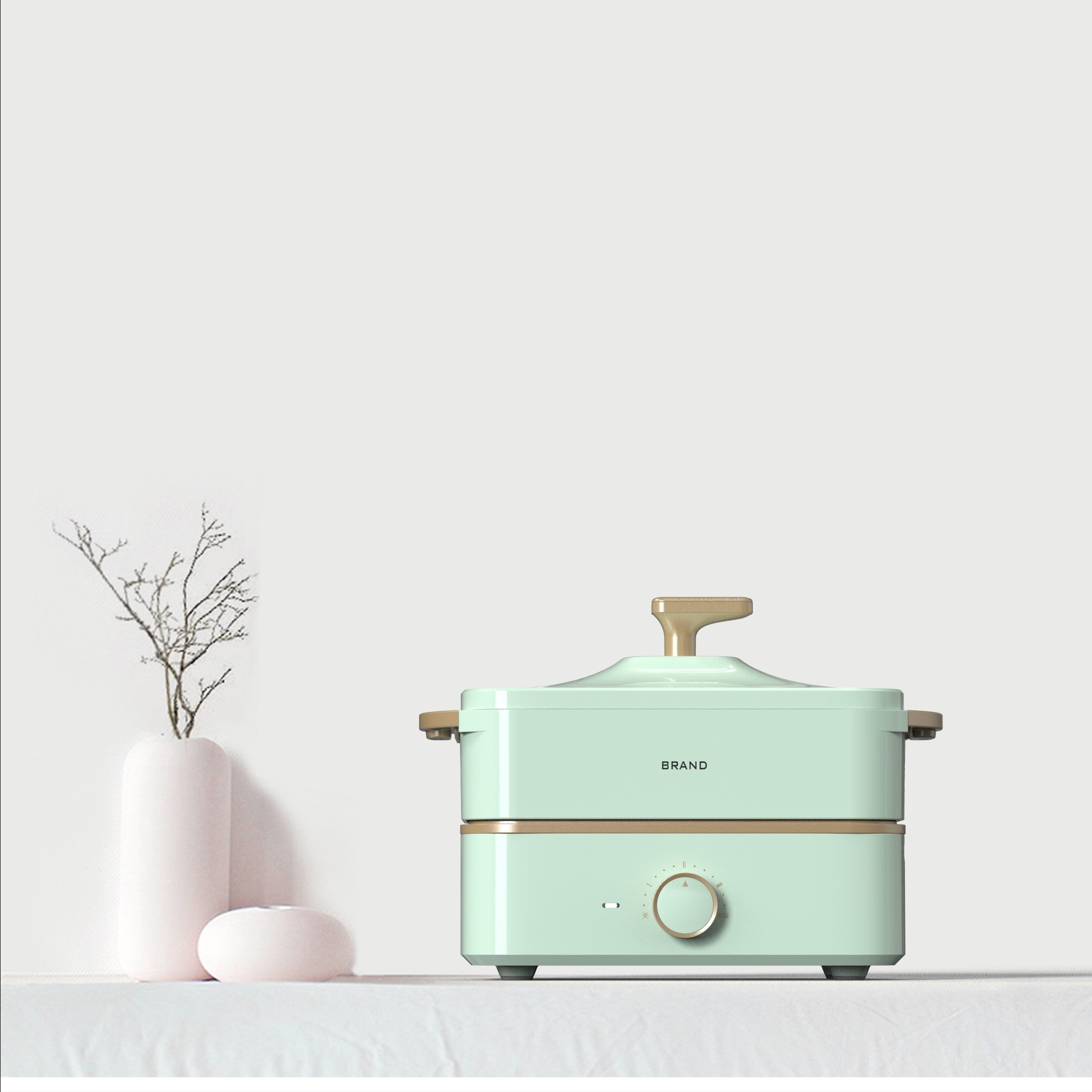 AISEN COMPANY Mini Multi-Functional Cooking Pot IT-6073