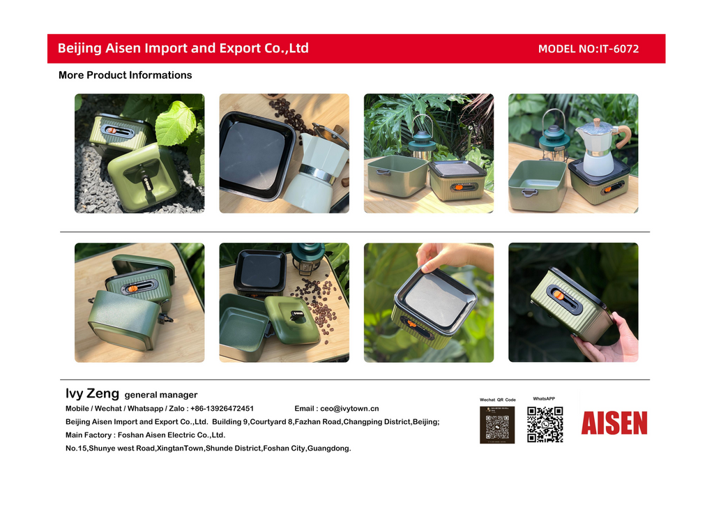 AISEN COMPANY 迷你多功能烹饪锅 IT-6072PRO