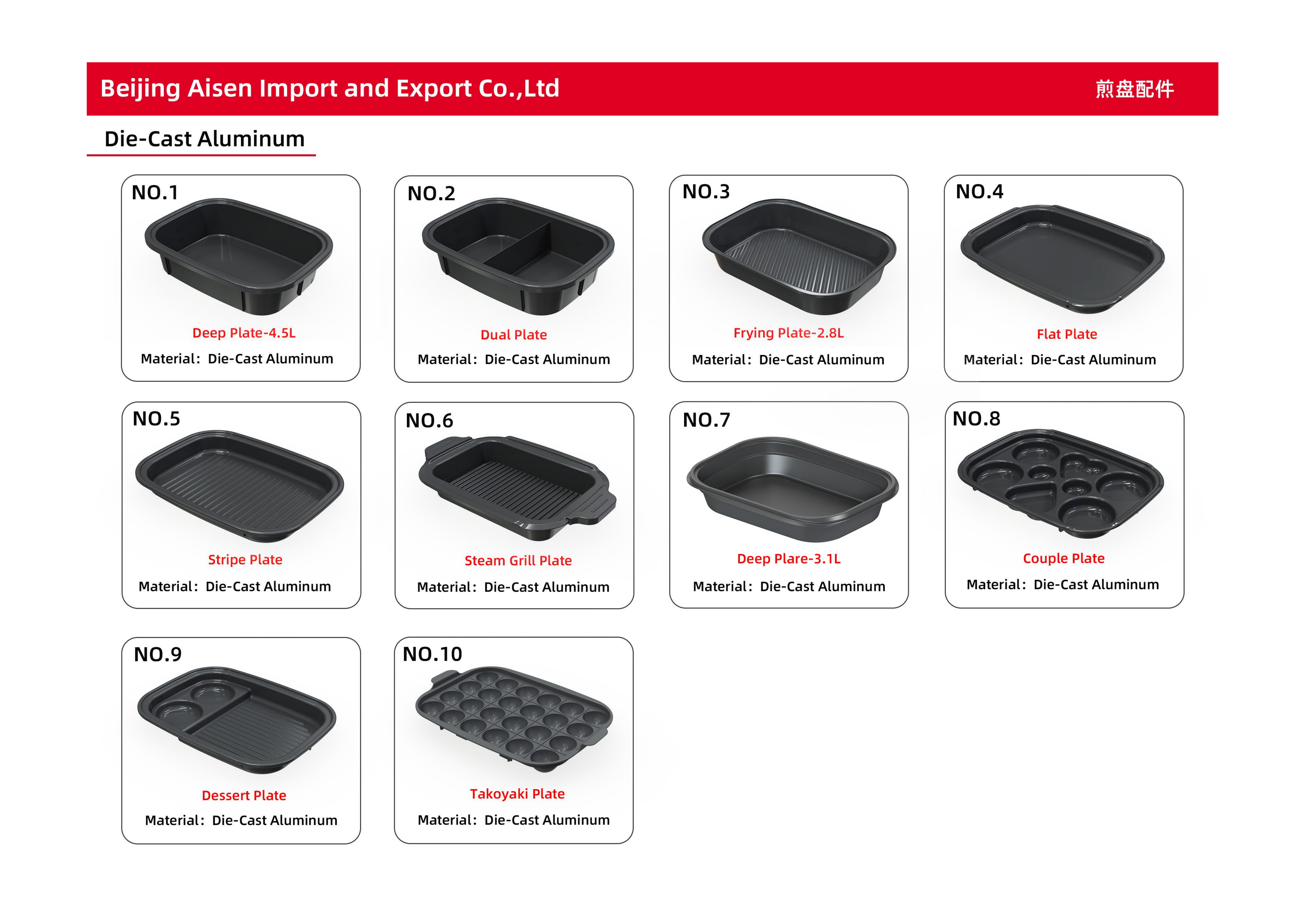 AISEN COMPANY Die-Cast Aluminum